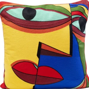 KARE Design Almofada Faccia Arte Colore direita 50 x 50 cm Online