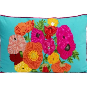 KARE Design Almofada Fiorista Blue 60x40 cm Online