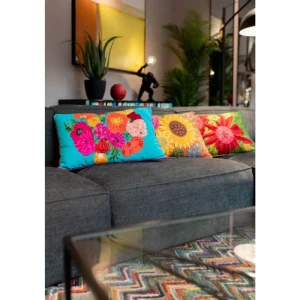 KARE Design Almofada Fiorista Green 60x40 cm Online