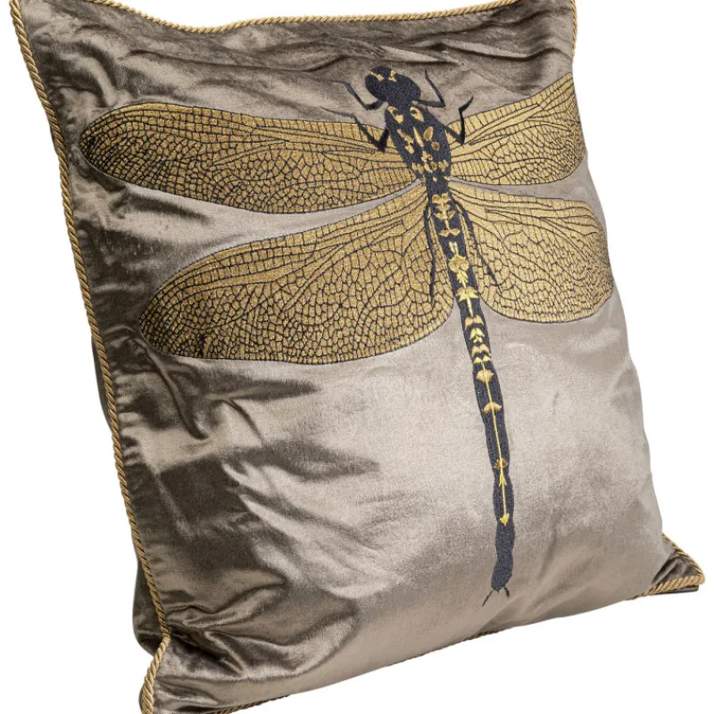 almofada_glitter_dragonfl_3-1.webp KARE Design Almofada Glitter Dragonfly Castanho 40x40cm New