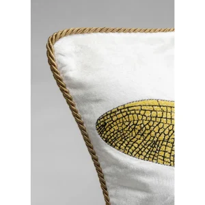 KARE Design Almofada Glitter Dragonfly branco 40x40cm Sale