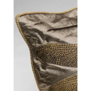 KARE Design Almofada Glitter Dragonfly Castanho 40x40cm New