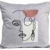 KARE Design Almofada Mademoiselle 45x45cm Clearance