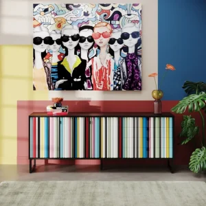 KARE Design Aparador Concertina Colore 186x74cm Best