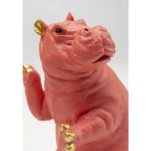 KARE Design Aparador de Livros Hippo Pink (conjunto de 2) Fashion