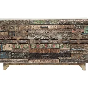 KARE Design Aparador Shanti Surprise Puzzle 2 porta 3 gav. Discount