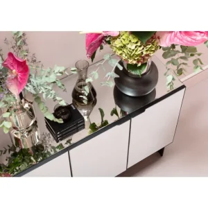 KARE Design Aparador Soran preto 160x45cm Fashion