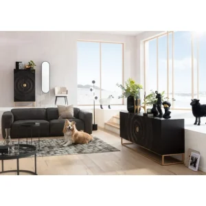 KARE Design Armário Madeira Dark 76x140 cm Clearance