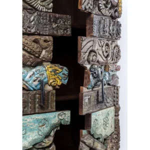 KARE Design Armário Shanti Surprise Puzzle 2 porta Outlet