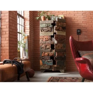 KARE Design Armário Shanti Surprise Puzzle 2 porta Outlet