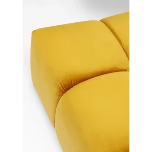 KARE Design Banco Belami Velvet Amber Hot