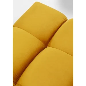 KARE Design Banco Belami Velvet Amber Hot