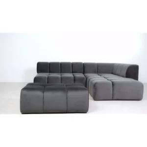 KARE Design Banco Belami Velvet Grey Online