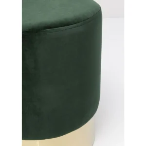 KARE Design Banco Cherry Verde/Dourado Ø35cm Fashion