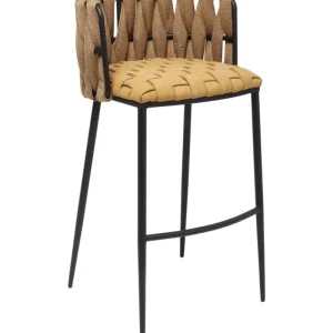 KARE Design Banco de Bar Cheerio Amarelo Online