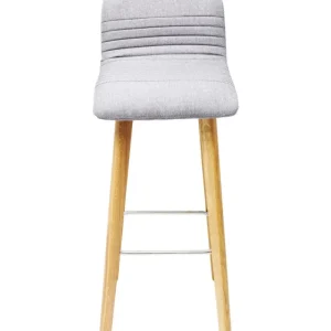 KARE Design Banco de Bar LARA Cinzento Hot