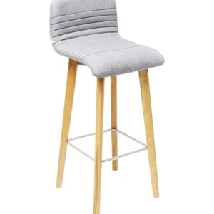 KARE Design Banco de Bar LARA Cinzento Hot