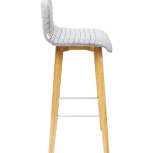 KARE Design Banco de Bar LARA Cinzento Hot
