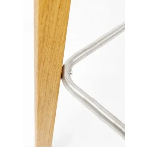 KARE Design Banco de Bar LARA Cinzento Hot