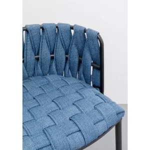 KARE Design Banco de bar Saluti Azul 77cm Online