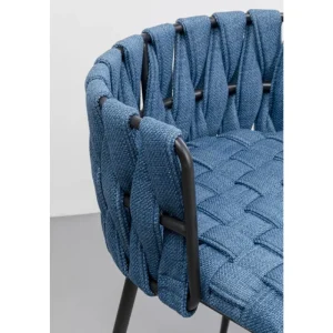 KARE Design Banco de bar Saluti Azul 77cm Online