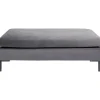 KARE Design Banco Gianni Velvet Grey Black Hot