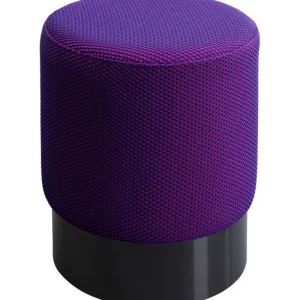 KARE Design Banco Jody violeta e rosa Mesh preto Ø35cm Online