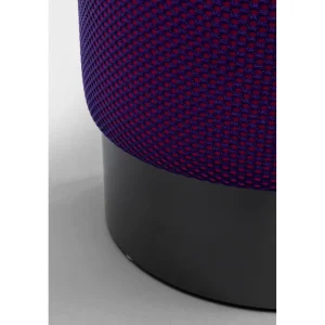 KARE Design Banco Jody violeta e rosa Mesh preto Ø35cm Online
