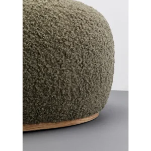 KARE Design Banco Pebble boucle Verde Discount