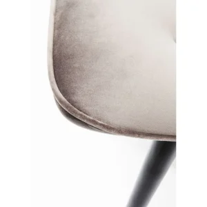 KARE Design Banco Vicky em veludo Cinzento Sale