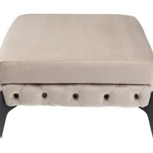 KARE Design banco-bellissima-veludo-taupe-80cm New