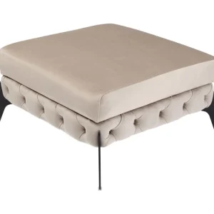 KARE Design banco-bellissima-veludo-taupe-80cm New