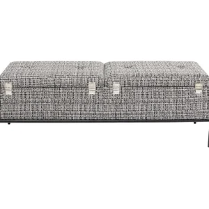 KARE Design Banqueta com Arrumação Buttons B&W Clearance