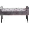 KARE Design Banqueta Lofty Cinzenta/Preta New