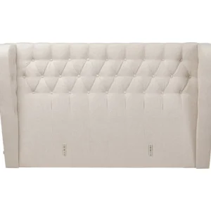KARE Design Cabeceira da Cama Benito Moon creme 160x200cm Outlet
