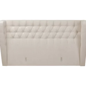 KARE Design Cabeceira da Cama Benito Moon creme 180x200cm Online