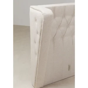 KARE Design Cabeceira da Cama Benito Moon creme 180x200cm Online