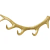 KARE Design Cabide Antler dourado 35 cm Fashion