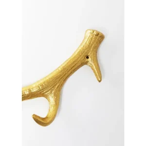 KARE Design Cabide Antler dourado 35 cm Fashion