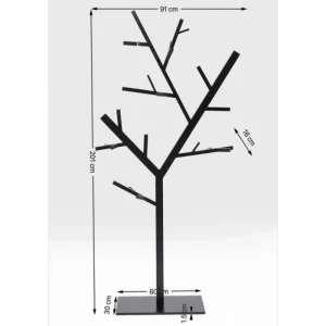 KARE Design Cabide Technical Tree Preto Discount