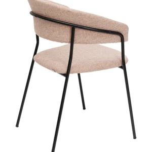 KARE Design Cadeira com apoio de braço Belle Rosa (Conjunto de 2) Outlet