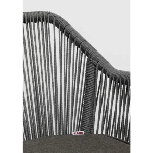 KARE Design Cadeira com apoio de braço Wave Grey New