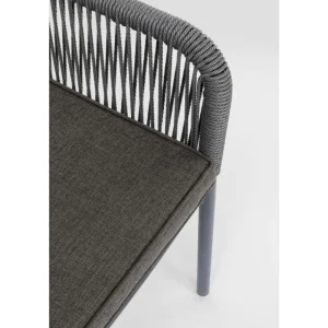 KARE Design Cadeira com apoio de braço Wave Grey New