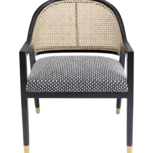 KARE Design Cadeira com braços Raja Castanho New