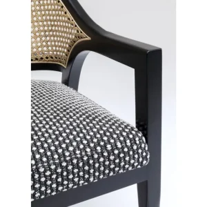 KARE Design Cadeira com braços Raja Castanho New