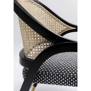 KARE Design Cadeira com braços Raja Castanho New