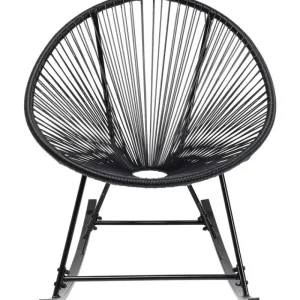 KARE Design Cadeira de balouço Acapulco Black Clearance