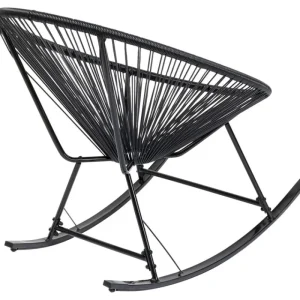 KARE Design Cadeira de balouço Acapulco Black Clearance