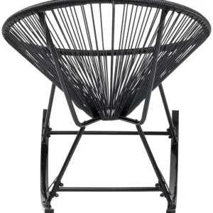 KARE Design Cadeira de balouço Acapulco Black Clearance
