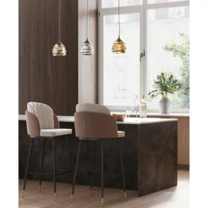 KARE Design Cadeira de bar Hojas Beige Discount